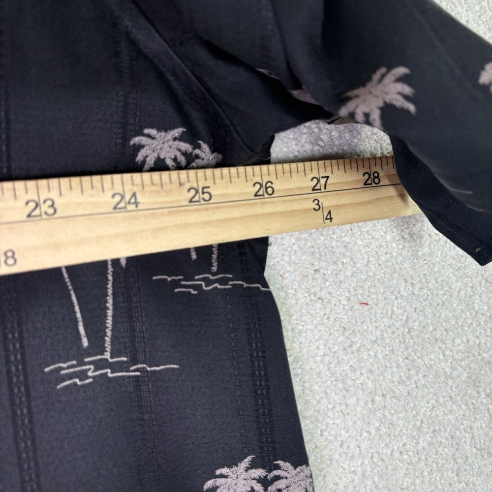 Tori Richard Mens XXL Button Up Palm Tree Print Shirt Vacation Aloha Hawaiian - Picture 4 of 8